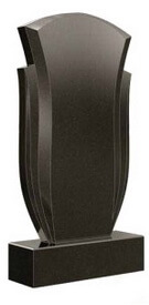 Модель памятника №132 вертикальный, современный, мужской, свободный